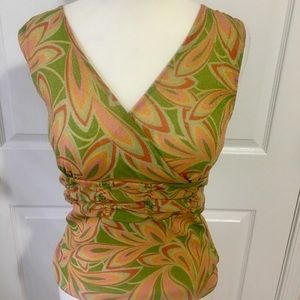 Classiques Entier Sleeveless Shimmery Top